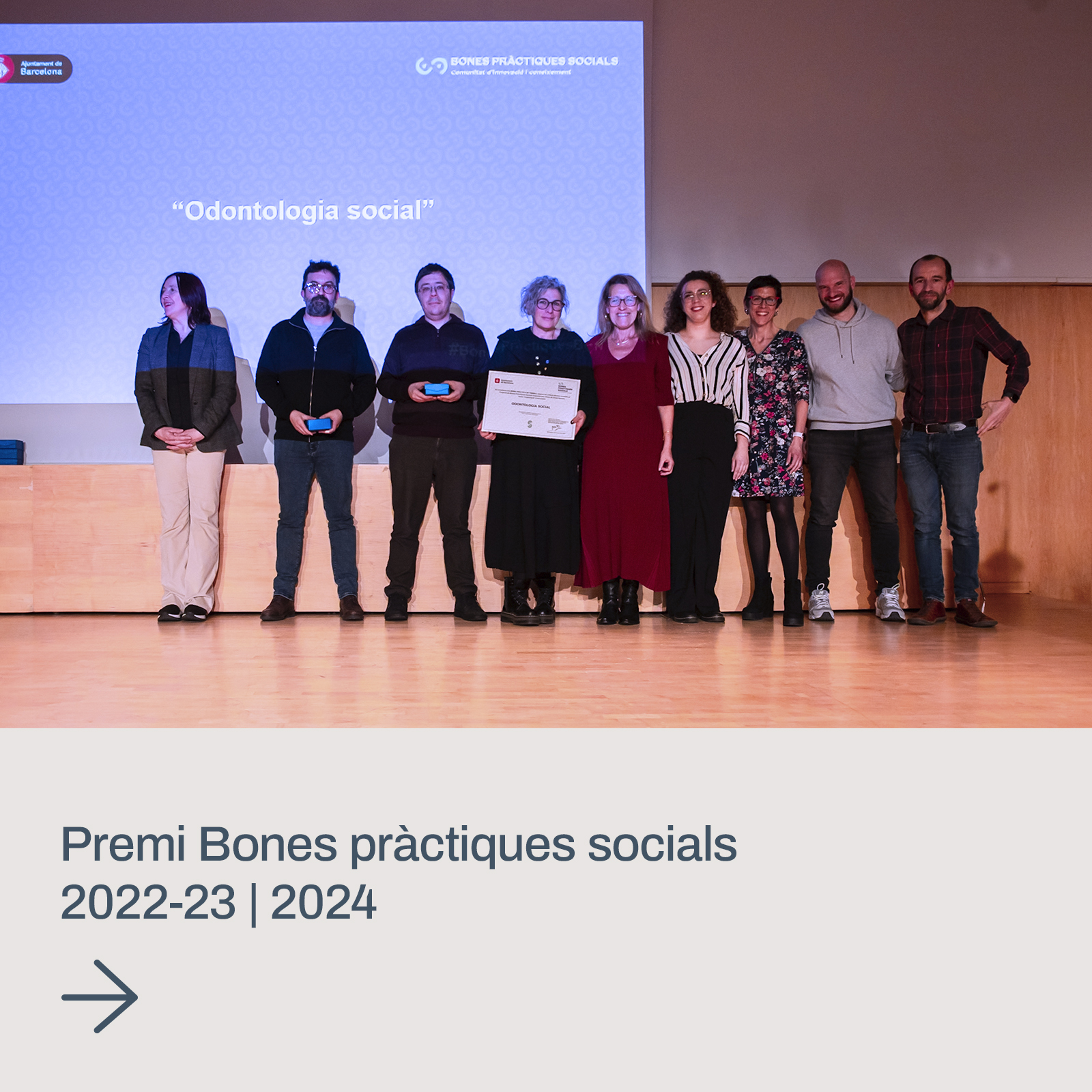 Premi bones practiques